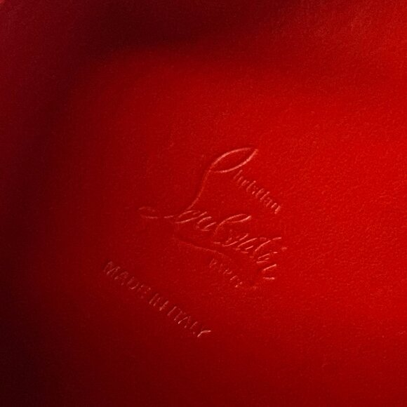 Christian Louboutin Backpack Black Red Leather Rubber main image 14